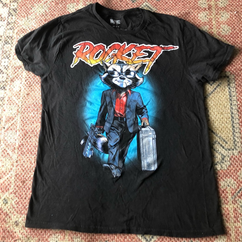 Guardians of the galaxy rocket t shirt